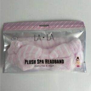 LA LA Plush Spa Headband Cruelty-Free & Vegan OS